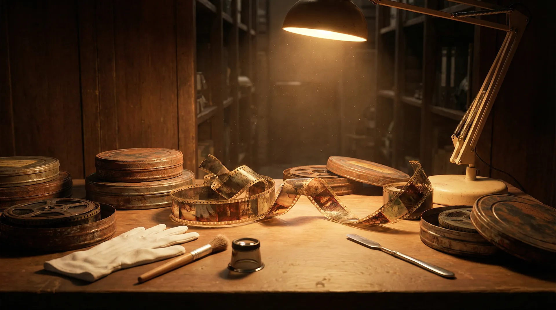 胶片时光机 - 修复师的深夜独白：与胶片对话的那些夜晚